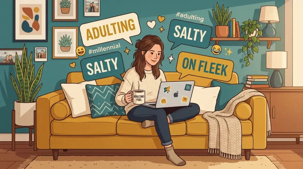 Millennial slang mean