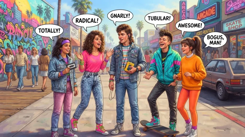 Popular 80s Slang Words and Their Meanings