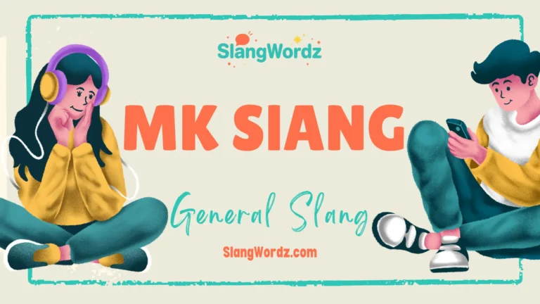 MK slang