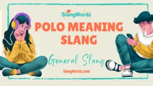 Polo meaning slang