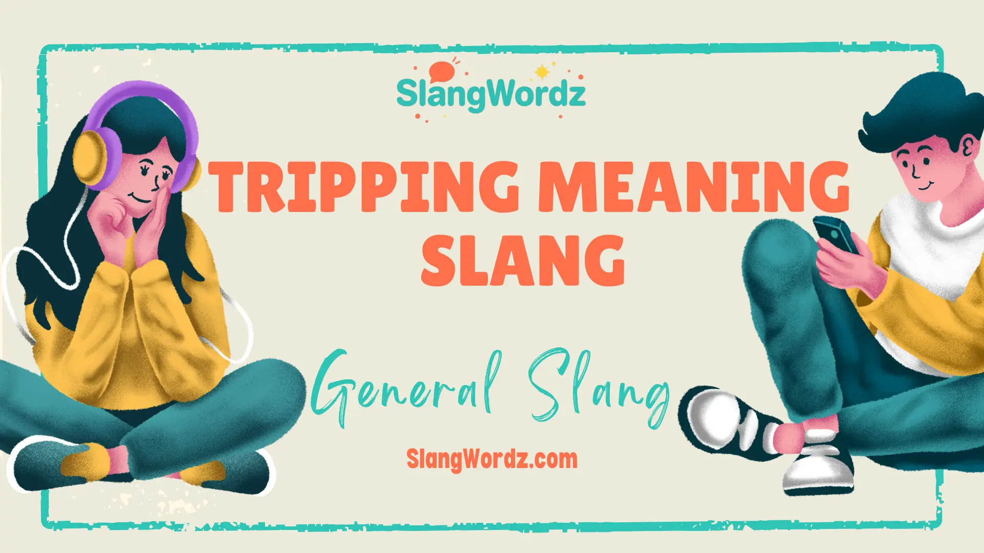 tripping meaning slang